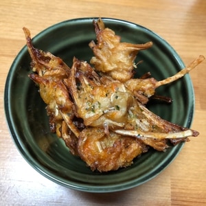 ゴボウと豚肉のカリカリ唐揚げ